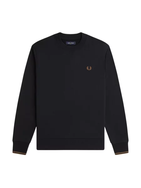 Bluza z kapturem Fred Perry z kapturem czarna