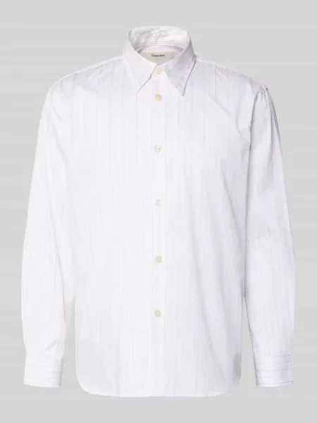 Koszula casualowa o kroju relaxed fit z czystej bawełny model GEORGE' Selected Homme biała