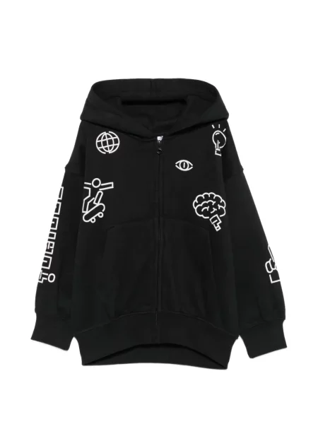 Bluza z kapturem dziecięca Molo czarna