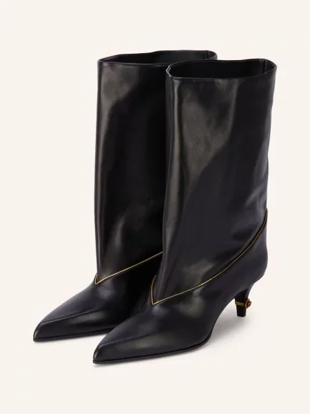 Versace Botki schwarz czarne