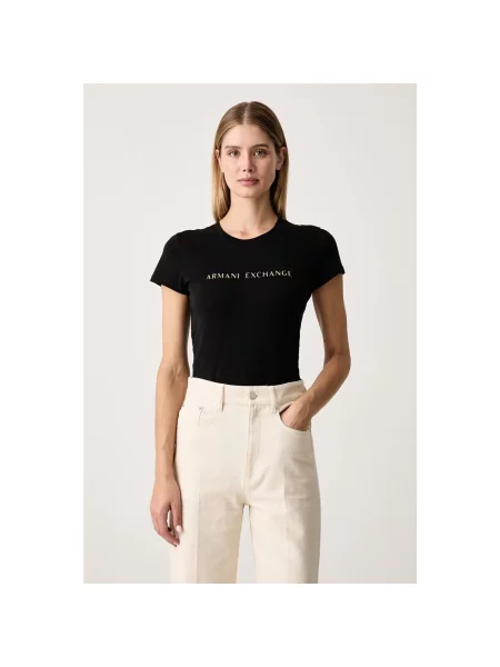 Tricou Armani Exchange negru