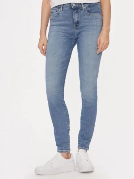 Tommy Hilfiger Traperice Th Flex Como Skinny Rw Mel Skinny Fit plava