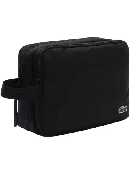 Lacoste Kozmetická taštička čierna