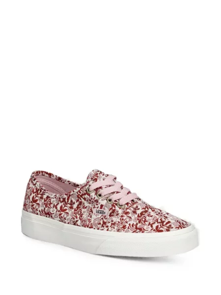 Virágos sneaker Vans nyomtatás piros