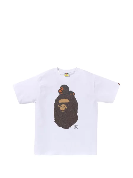 Tricou A Bathing Ape® cu mărgele alb
