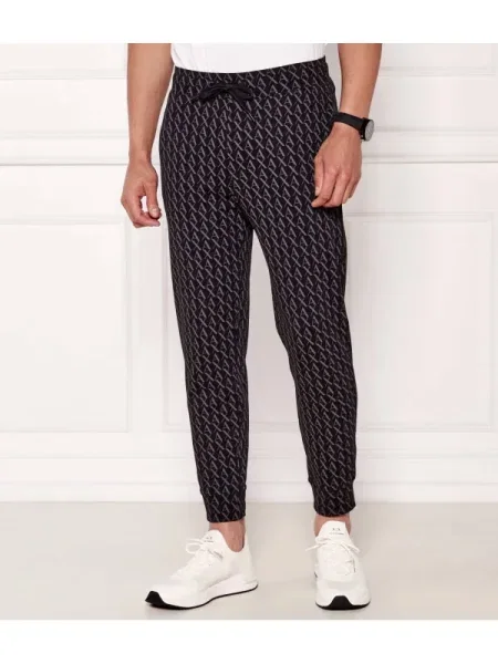 ARMANI EXCHANGE Pantaloni gri închis negru