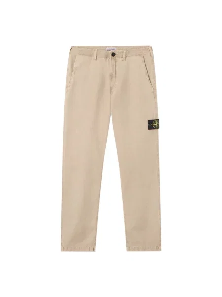 Spodnie Stone Island z kamieniami beżowe