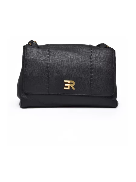 Torebka Ermanno Scervino skórzana czarna