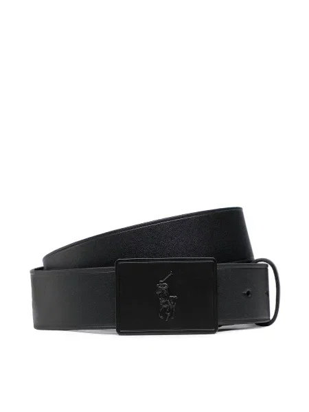 Pánský Polo Ralph Lauren Pp Plaque Belt černá