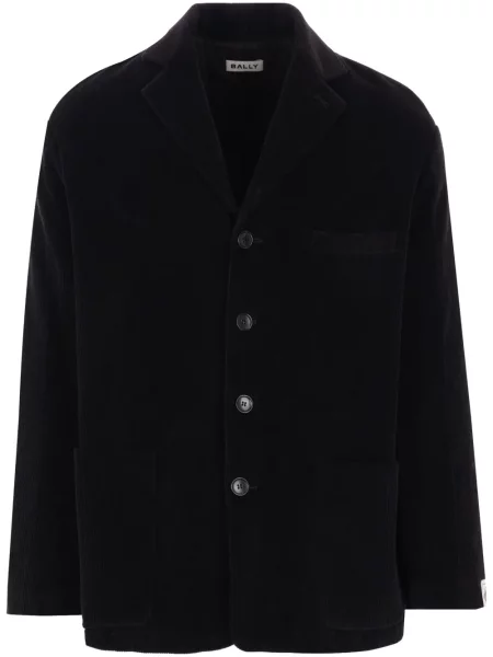 Sacou Bally de catifea cord negru