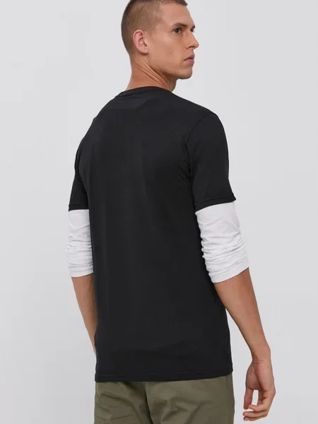 !Solid Tricou Rock' negru