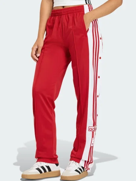 Hlače Adidas Originals rdeča