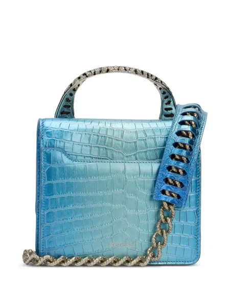 Shopper kabelka Roberto Cavalli modrá