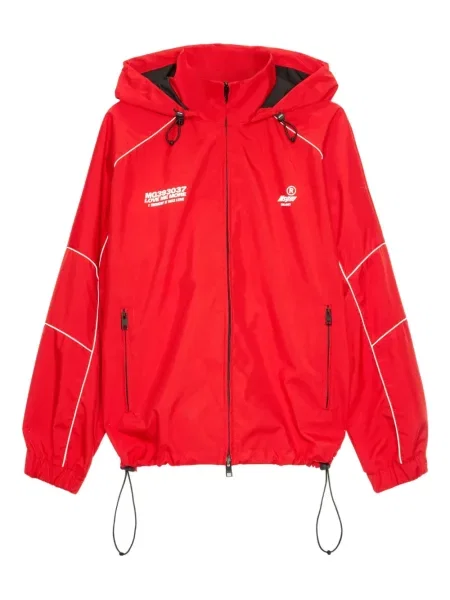 Geacă Msgm cu glugă roșu