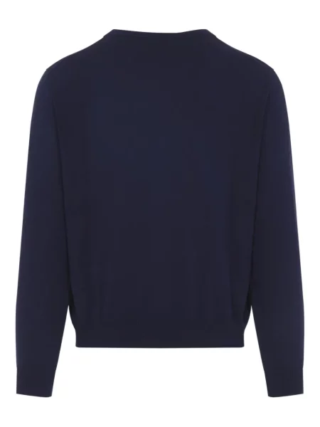 Pulover Etro cu broderie albastru