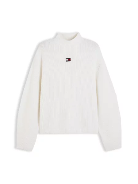 Tommy Jeans Pulover bleumarin / roșu intens alb
