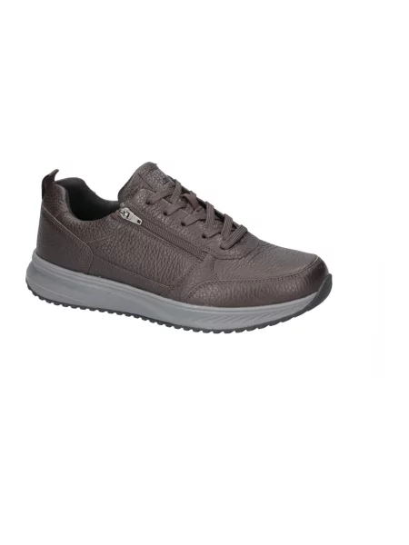 Sneakersy Waldläufer skórzane brązowe