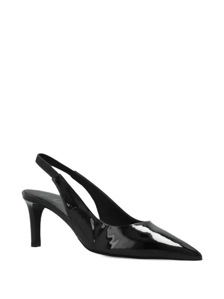 Pantofi cu toc Furla slingback negru