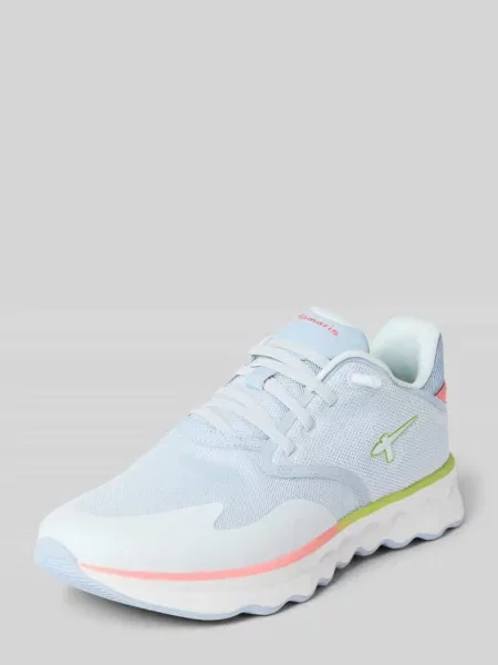 Sneakersy o niskim kroju z wyhaftowanym logo Tamaris