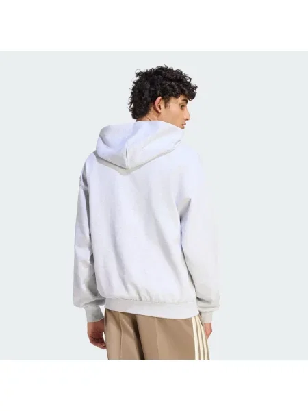 MIKINA ADIDAS KIT SMALL LOGO FULL-ZIP šedá