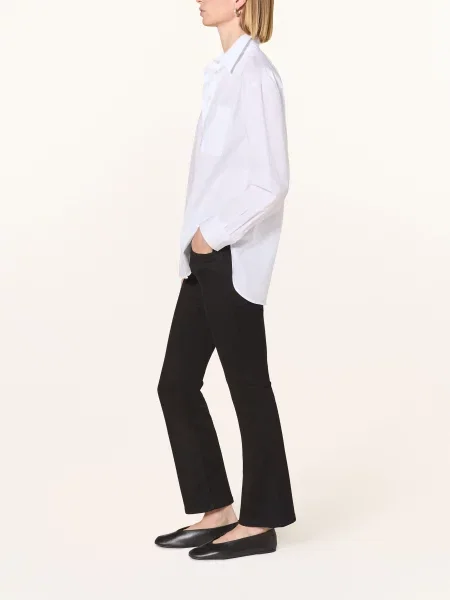 Mavi Bootcut Džíny Bella double black str černé