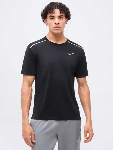 NIKE Tricou funcțional MILER' negru