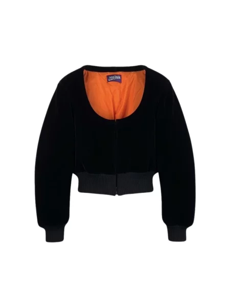 Kurtka bomber Jean Paul Gaultier czarny