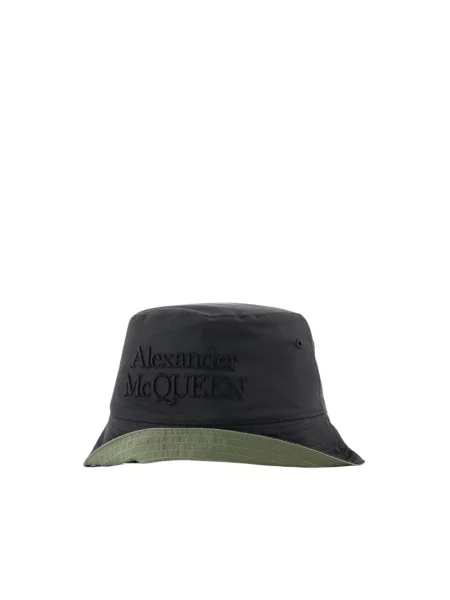 Czapka Alexander Mcqueen zielona