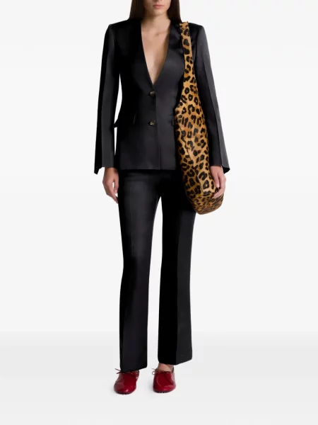 Pantaloni Alberta Ferretti negru