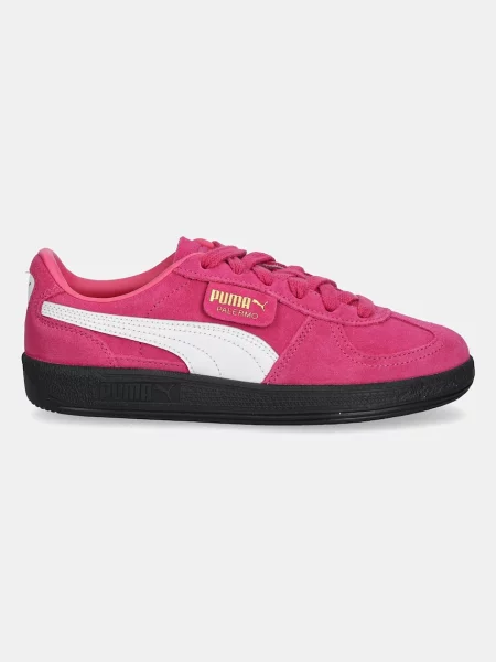 Замшеві кросівки Puma Palermo Cobalt Glaze рожевий