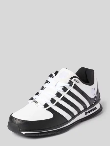 Sneakersy ze skóry z detale z logo model „Rinzler“ K-swiss białe