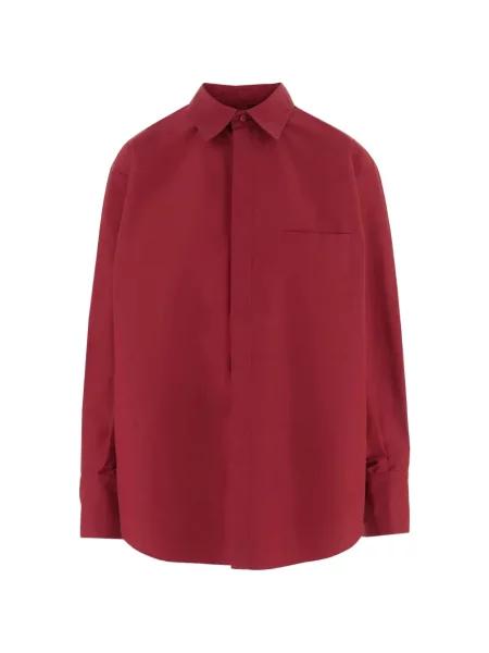 Cămașă Sa Su Phi cu volane roșu