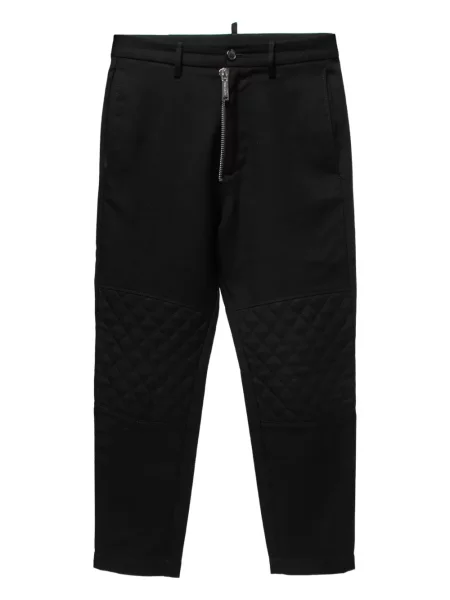 Pantaloni Dsquared2 de lână negru