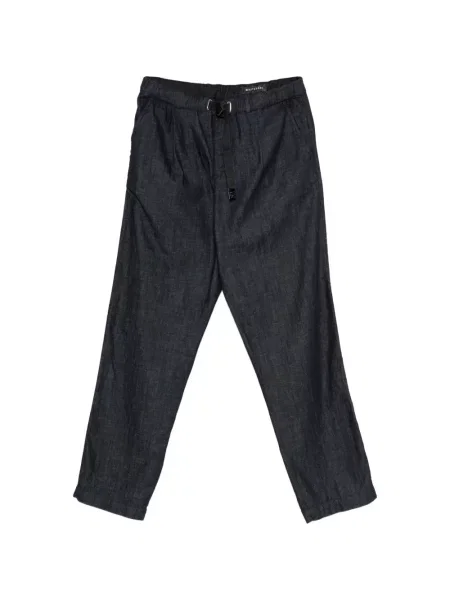 Kalhoty White Sand s přezkou bílé