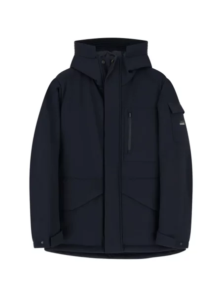 Geacă parka Boggi Milano albastru