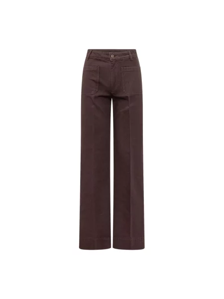 Jeansy Victoria Beckham brązowe