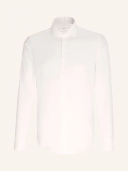 Seidensticker Koszula Biznesowa Koszula Oxfordzka O Kroju Slim Fit weiss biała
