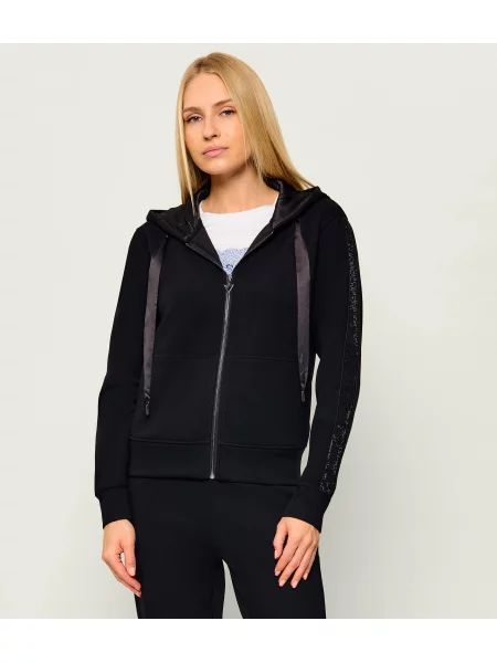 GUESS Hanorac Victoire negru