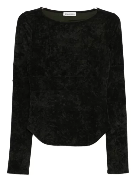 Bluzka Low Classic klasyczna z gorsetem brązowa