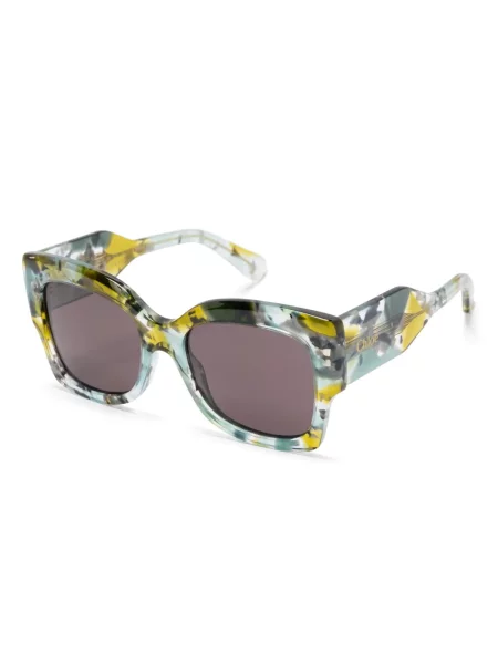 Ochelari de soare Chloé Eyewear verde