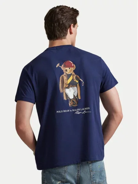 Polo Ralph Lauren T-Shirt Granatowy niebieska