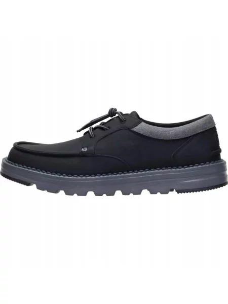 HeyDude Mokasyny Flint Moc Classic czarne