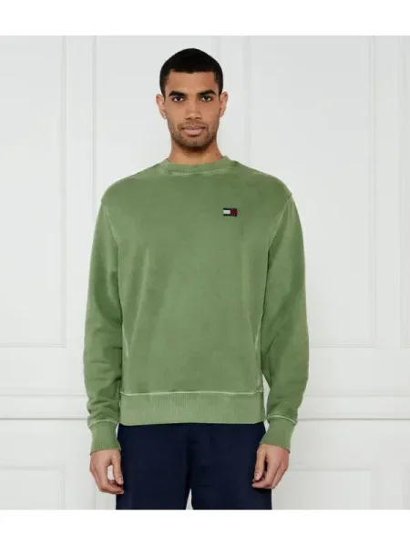 Tommy Jeans Hanorac | Relaxed fit verde