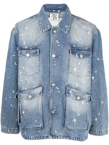 Geacă de blugi Billionaire Boys Club albastru