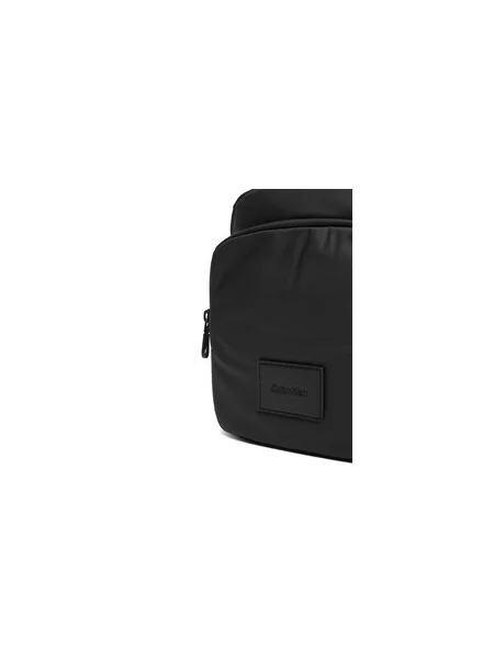 Calvin Klein Torbica za okrog pasu Puffer Utility Reporter črna