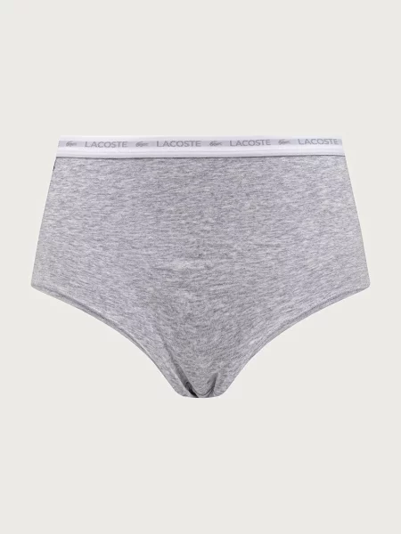 Lacoste класически бикини дамски от с 3 броя сиво