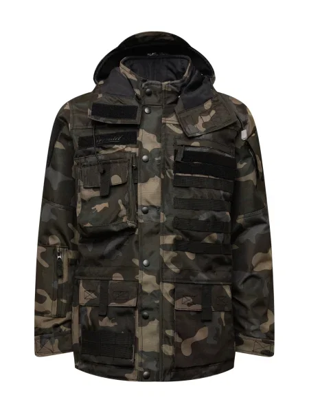 Brandit Geacă funcțională pământiu / maro închis / gri piatră negru