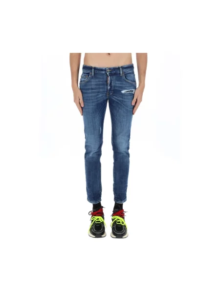Jeansy Dsquared2 niebieskie