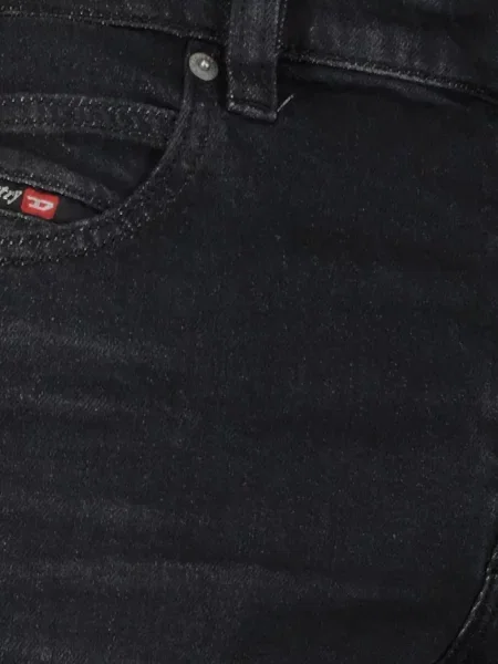 Proste jeansy Diesel czarne