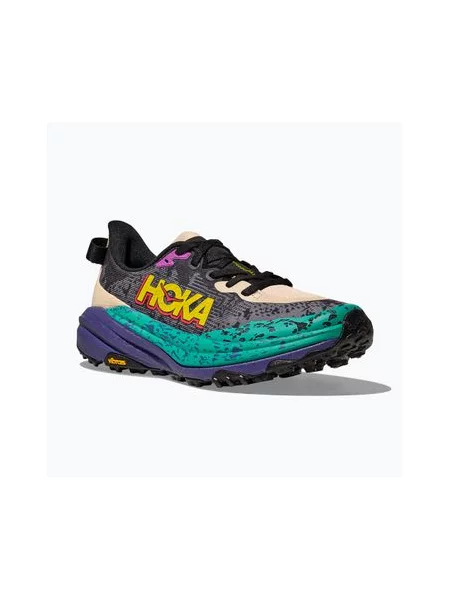 Бігові кросівки HOKA Speedgoat 6 вівсянка/гірський ірис